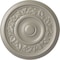 Ekena Millwork Tyrone Ceiling Medallion (Fits Canopies up to 6 3/4"), Hand-Painted Pearl White, 16 1/8"OD x 3/4"P CM16TYPWS - alternate 1